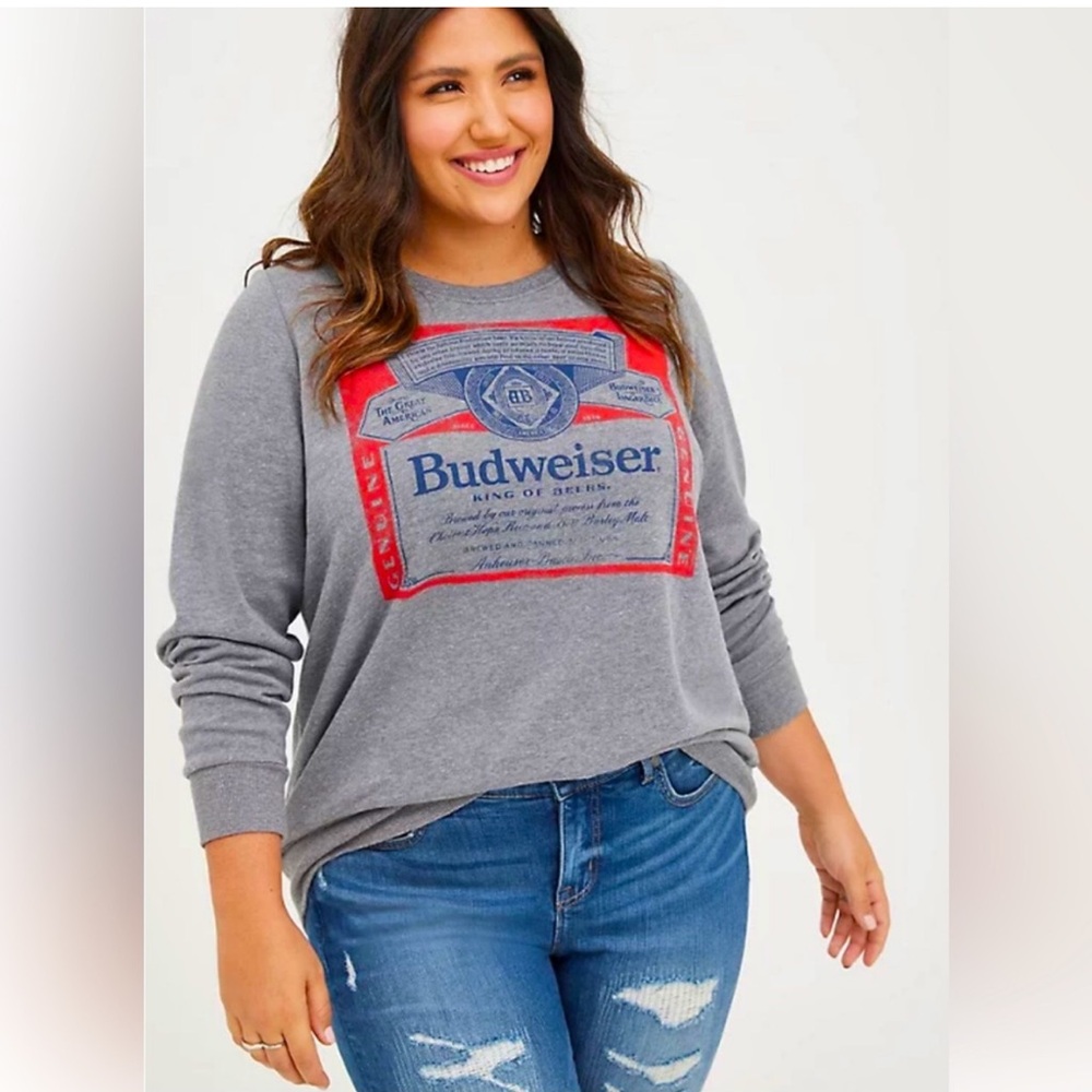 Torrid vintage Budweiser sweatshirt